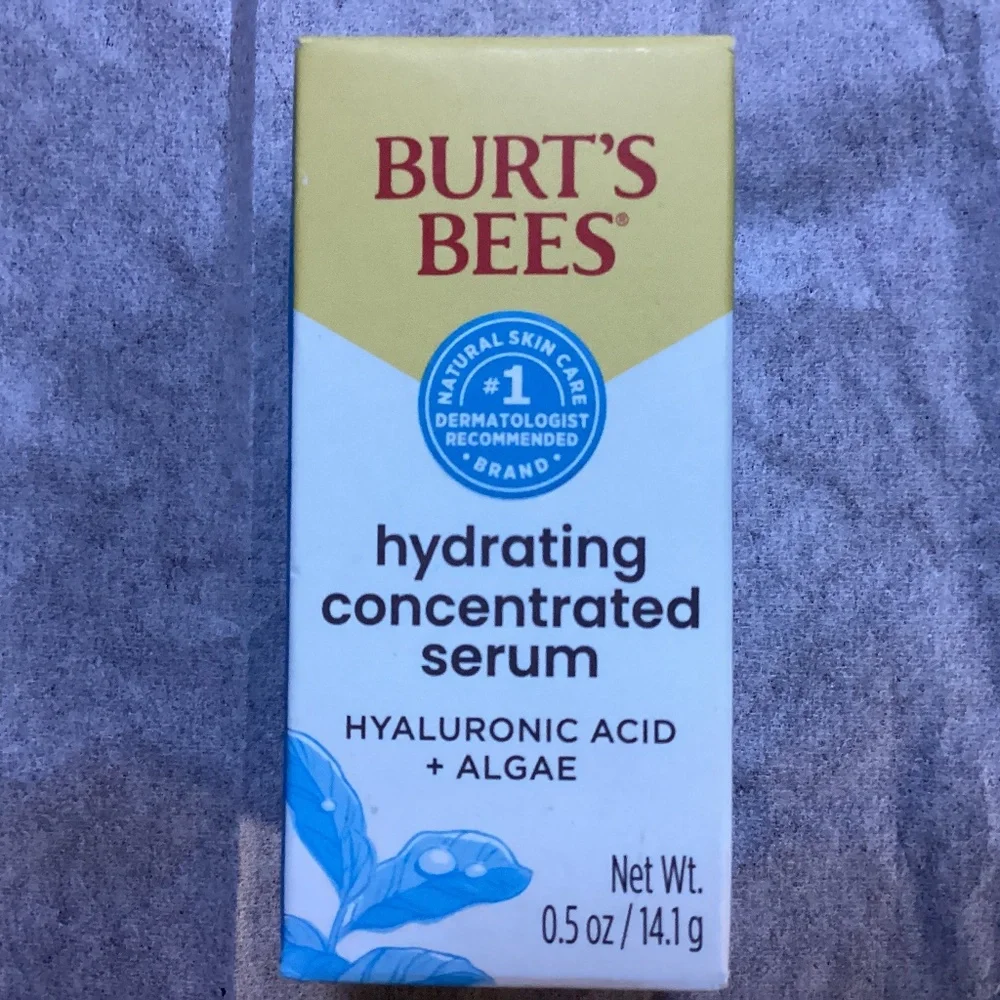 Burt’s Bees Hydrating Concentrated Serum Net wt 0.5 oz/14.1 g NEW